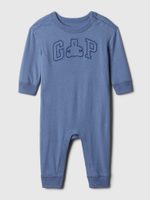 GAP 868997-00 Baby overal s logem Modrá