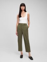 GAP 815869-04 Kalhoty straight Zelená