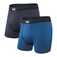 SAXX SPORT MESH BB FLY 2PK navy/city blue