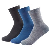 DEVOLD Daily medium kid sock 3pk kid mix