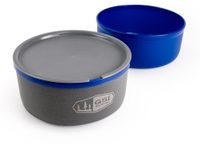GSI OUTDOORS Ultralight Nesting Bowl + Mug 591ml blue