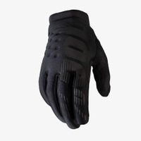 100% BRISKER Glove Black/Grey Youth