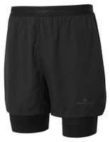 RONHILL M TECH REVIVE 5IN TWIN SHORT, all bk