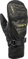 LEKI Race Coach C-Tech S Junior Mitt, black-ice lemon