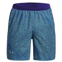 UNDER ARMOUR LAUNCH 7'' PRINTED SHORT, blue