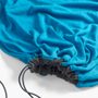 Breeze Sleeping Bag Liner - Mummy w/ Drawcord Blue Atoll