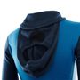 WarmWool Hood Sweater Net W, Navy Blazer / Blue Sapphire / Azure Blue