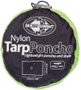 Nylon 70D Tarp Poncho Green