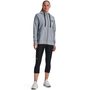 Rival Fleece FZ Hoodie, Gray/black