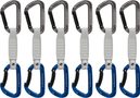 Workhorse Keylock 12 cm 6-Pack Quickdraws Grey-Blue