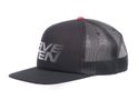 Half-Tone Trucker Cap, Black Red