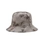 Men's Branded Bucket, Pewter / White