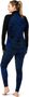 W CLASSIC THERMAL MERINO BL PTTRN 1/4 ZB blueberry hill marble