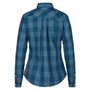 Andes LS Shirt W, Storm Blue/Cherry Tomato