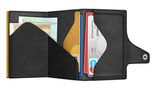 Wallet Click & Slide - vegan Bio Apple Black