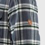 Övik Heavy Flannel Shirt M Deep Forest-Laurel Green