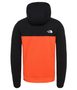 Men’s Fine Alpine Hoodie tangerine tango