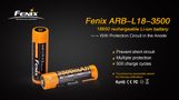 18650 3500 mAh (Li-ion)