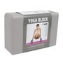 YOGA Block - 22,8x15,2x7,6 cm šedý