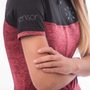 CYKLO MOTION dámský dres kr.rukáv celozip růžová/černá