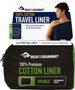 Premium Cotton Travel Liner - Standard (Rectangular) Green