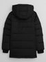 724506-01 Dětská zimní bunda s kapucí, Černá