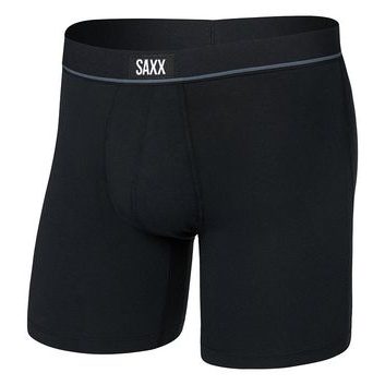 SAXX ESSENTIAL COTTON BB FLY, black