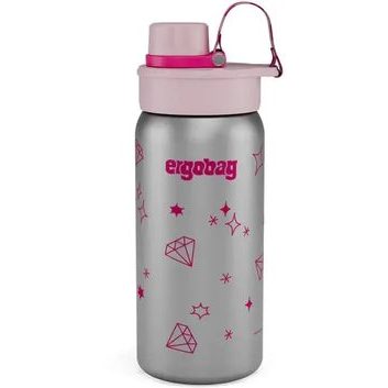ERGOBAG Stainless Steel Bottle 500 ml - Glittery