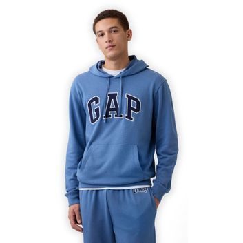 GAP 868460-13 Mikina s logem a kapucí Tmavě modrá