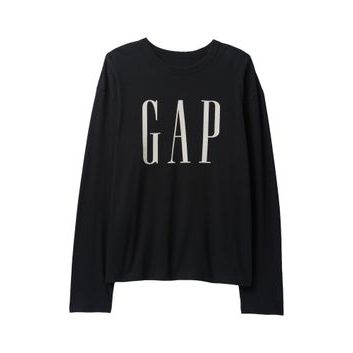 GAP Oversize tričko s logem Černá