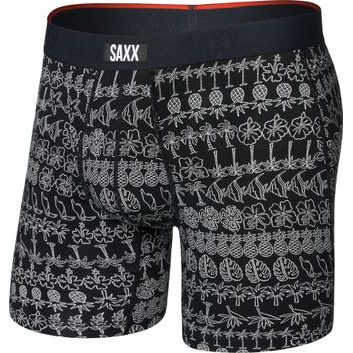 SAXX VIBE XTRA SC BB FLY, island lineup-black