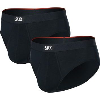 SAXX VIBE XTRA SC BRIEF FLY 2PK, black