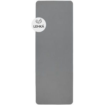 YATE Yoga mat dvouvrstvá,materiál TPE,tm.šedá/šedá