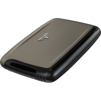TRU VIRTU Card Case PEARL - silk Grey