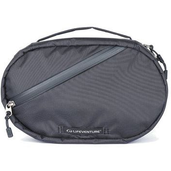 LIFEVENTURE Folding Wash Bag; black