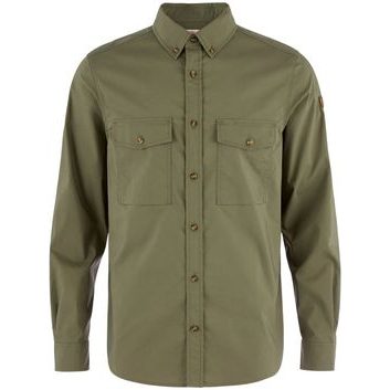 FJÄLLRÄVEN Övik G-1000 Shirt LS M Laurel Green