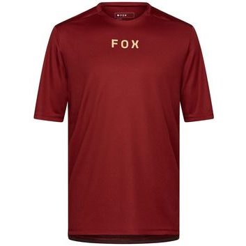 FOX Ranger Ss Jersey Wordmark Rust