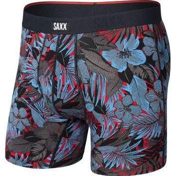 SAXX VIBE XTRA SC BB FLY, night garden-red hot