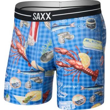 SAXX VOLT BREATHABLE MESH BB, low life picnic-blue