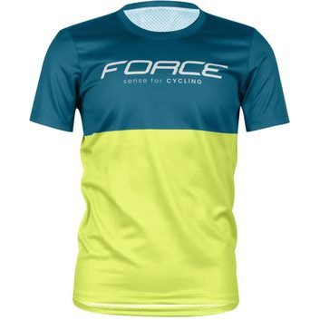 FORCE KID MTB CHEERY, modro-limetkový