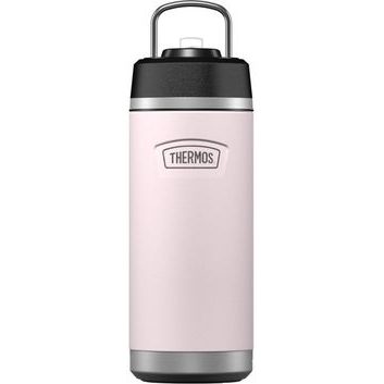 THERMOS Dětská termoska s výklopným brčkem 530ml - pastelově růžová