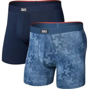 SAXX VIBE XTRA SC BB FLY 2PK, Frenetic Tweed/Maritime