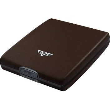 TRU VIRTU Money & Cards BELUGA - leather Nappa Brown