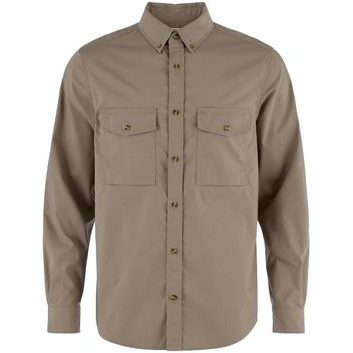 FJÄLLRÄVEN Övik G-1000 Shirt LS M Suede Brown