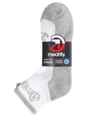 MEATFLY Meatfly Middle Triple pack, White