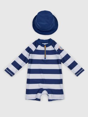 GAP 609625-00 Baby plavky s kloboukem Tmavě modrá