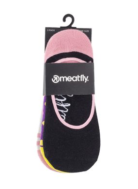MEATFLY Meatfly Low socks - Triple pack, N/ Pink