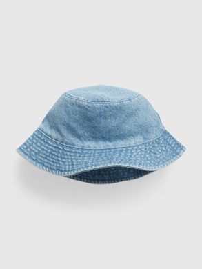 GAP 543163-00 Dětský džínový klobouk Modrá