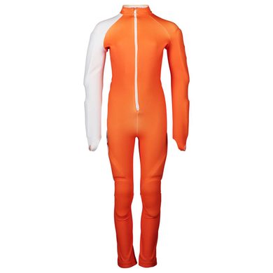 POC Skin GS JR Zink Orange/Hydrogen White