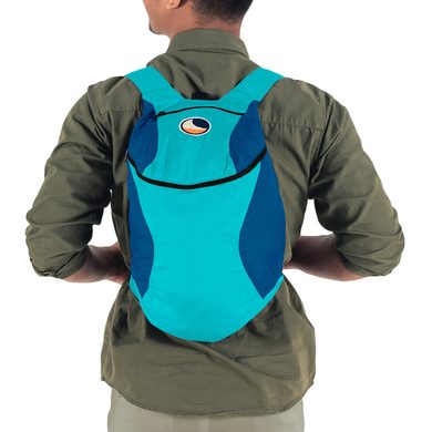 TICKET TO THE MOON Mini Backpack Turquoise / Royal Blue